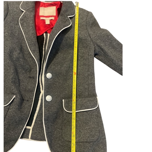 Banana Republic Gray Blazer Size 0 - Picture 6 of 8